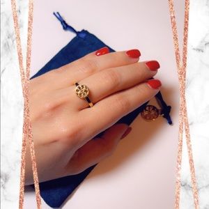Authentic Tory Burch Logo Ring!